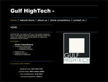 Tablet Screenshot of gulfhightech.com